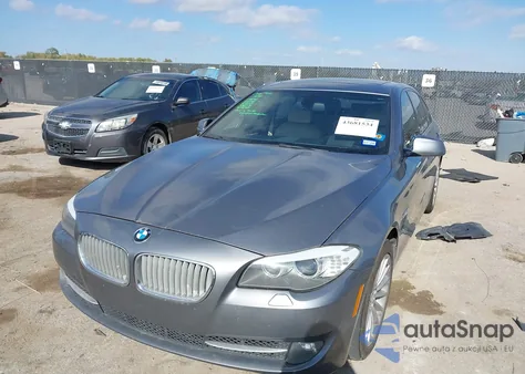 2013 BMW Activehybrid 5 из США, поврежденный, VIN WBAFZ9C5XDC751992